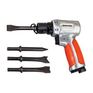 150mm Air Hammer Kit, Round Shank